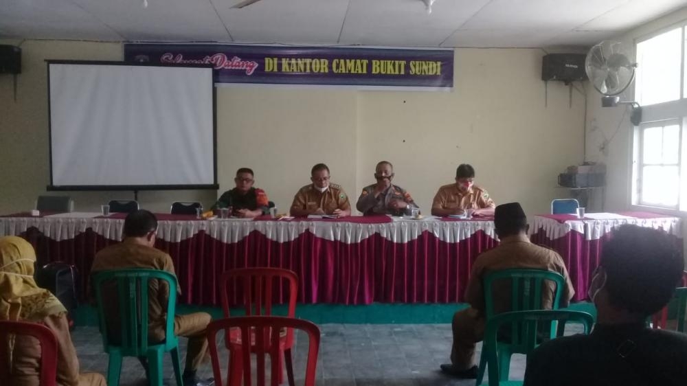 rapat koordinasi pencegahan dan penanganana COVID-19